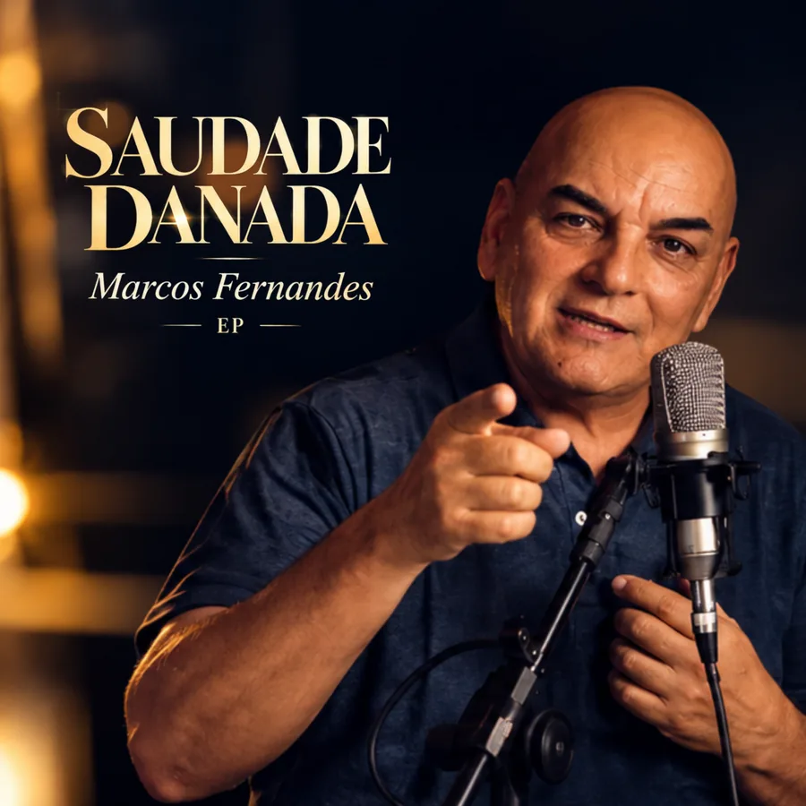Capa do EP Saudade Danada